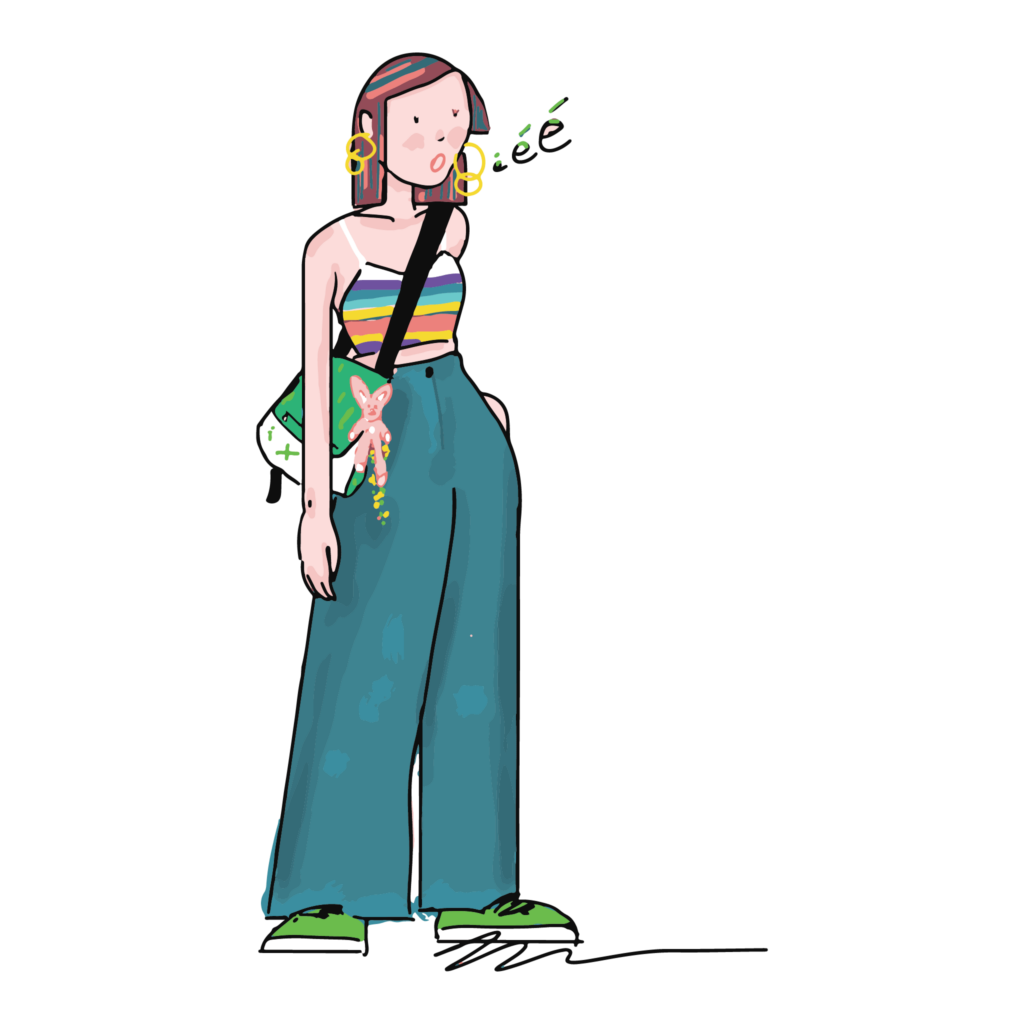 dessin ado qui chante